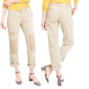 J. Crew Distressed Boyfriend Chino Pants